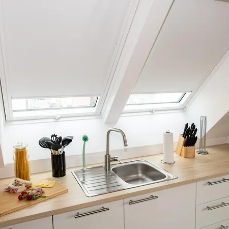 Appartement Modern-neu-nespresso-balkon-parkplatz Augsburg
